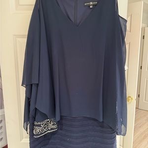 Betsy Adam embellished dress